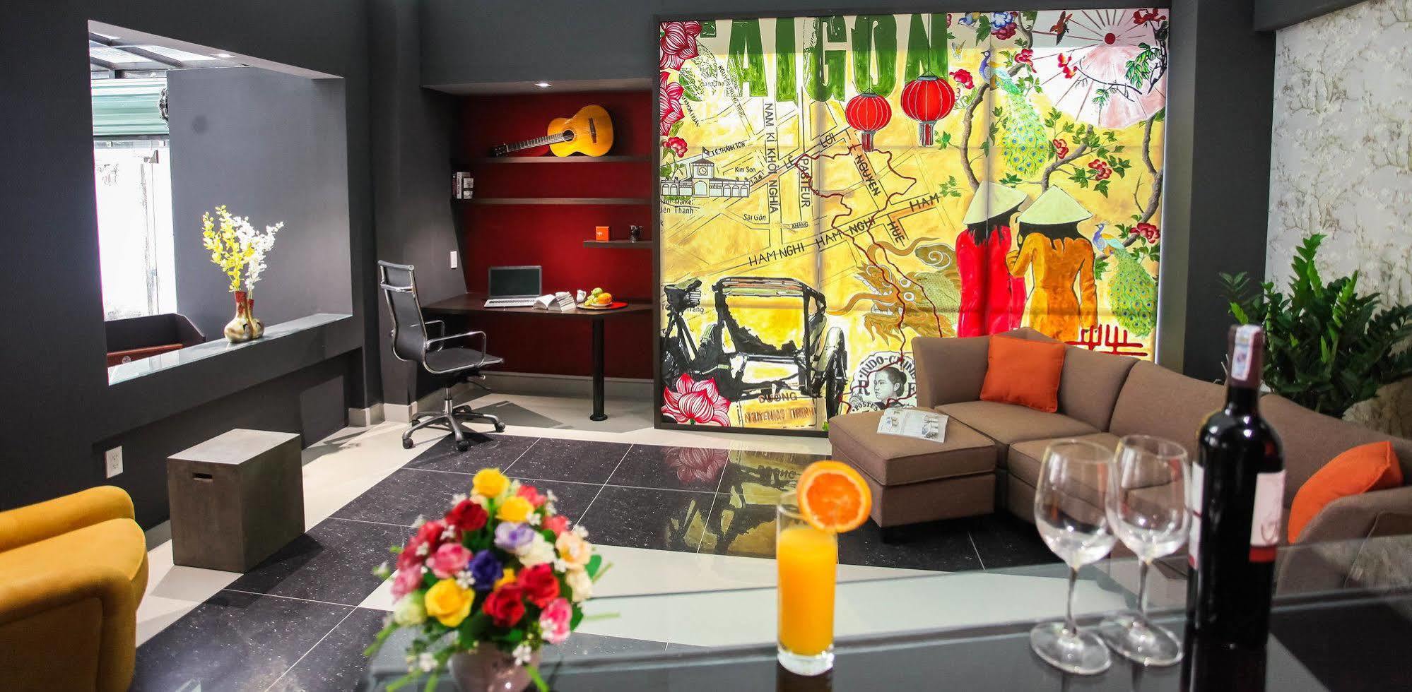 Compass Living Joy Aparthotel Ho Chi Minh-stad Buitenkant foto